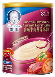 Gerber 嘉宝 番茄牛肉营养米粉 225g