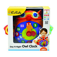 K‘s Kids 奇智奇思 QKA10662 猫头鹰学习钟玩具 +凑单品