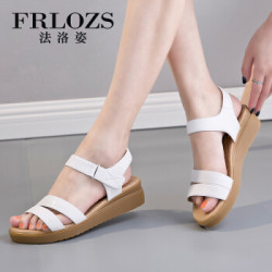 【官方正品 直降1300】德国品牌FRLOZS法洛姿 新品定制凉鞋 白色 34