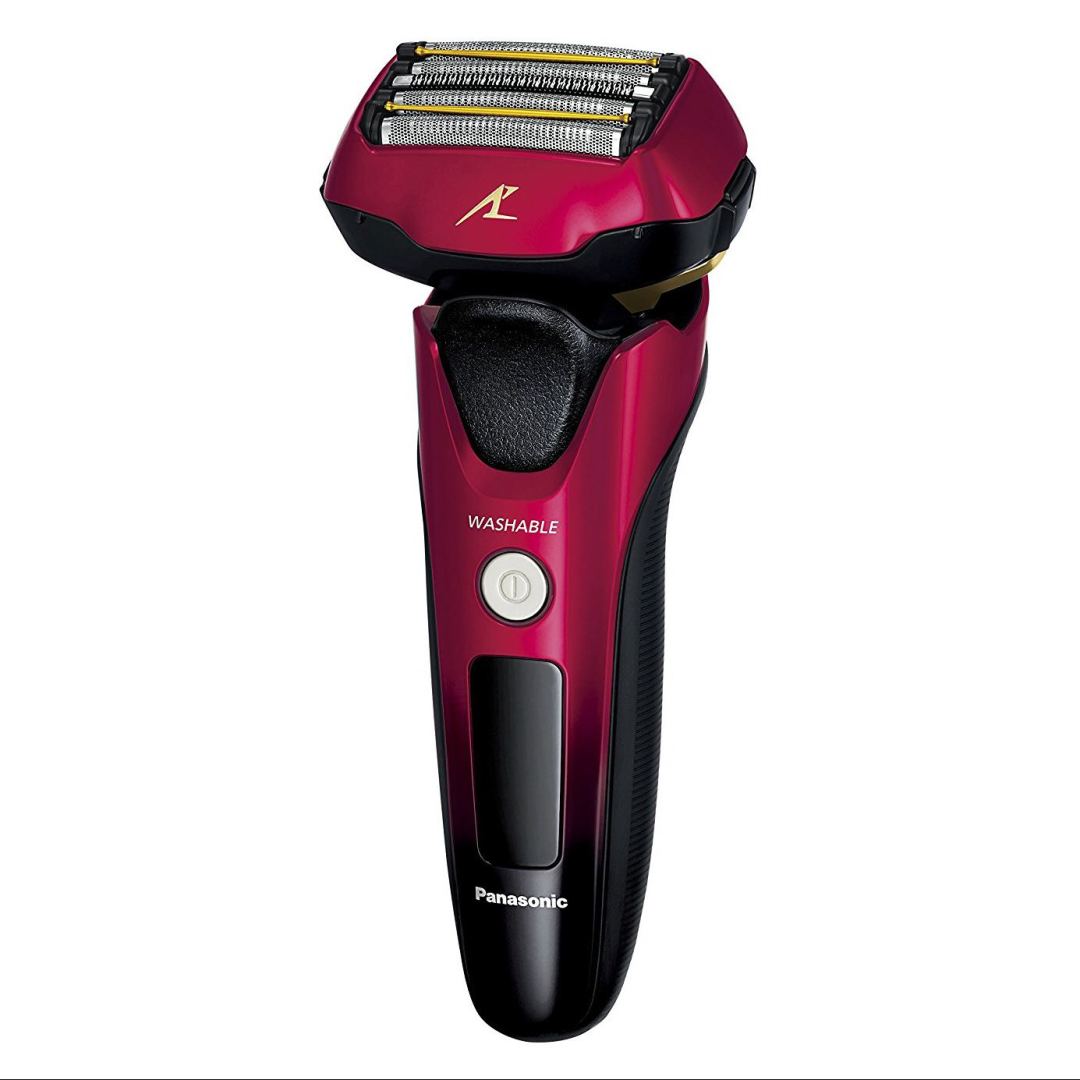 #本站首晒#Panasonic 松下 ES-LV5B 亮骚红电动剃须刀