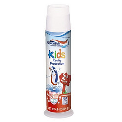 Aquafresh 儿童牙膏  泡沫薄荷味 130.4g *6件