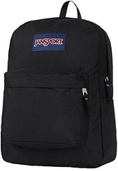 JanSport 中性 SuperBreak 双肩背包 T501008 黑 25升