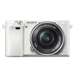 索尼(SONY)ILCE-6000L/a6000L套机(16-50mm) 白 数码微单相机