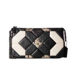 COACH 蔻驰 Canyon Quilt Exotic Nolita Wristlet 女士单肩包