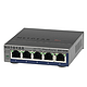 NETGEAR 美国网件 GS105E 5口1000M 千兆简单网管网络交换机