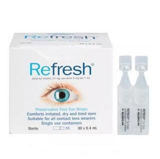  REFRESH 减少眼部疲劳干燥眼药水 0.4ml*30支