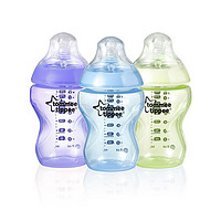 tommee tippee 汤美天地 宽口径奶瓶 260ml 3个装 *2件