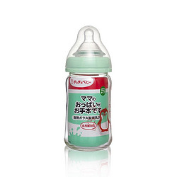 CHUCHU BABY 啾啾 宽口径耐热玻璃奶瓶 160ml