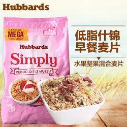 哈贝斯 低脂什锦燕麦片 1kg