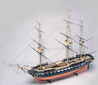 Revell 威望 1:96 USS Constitution 宪法号帆船模型 