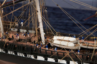 Revell 威望 1:96 USS Constitution 宪法号帆船模型 