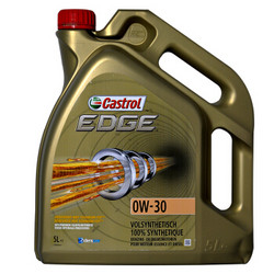 Castrol 嘉实多 EDGE 极护 FST 0W-30 C3 SN 全合成机油 5L 欧盟原装进口