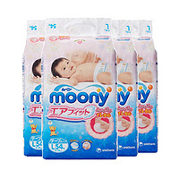 moony 婴儿纸尿裤 L54片* 4包