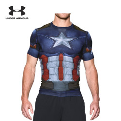 UNDER ARMOUR 安德玛 1273691 英雄系列美国队长 男士紧身衣