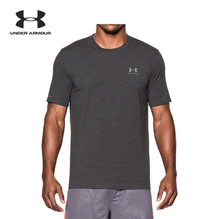 UNDER ARMOUR 安德玛 UA男子 Charged Cotton® 运动时尚左胸Logo T恤