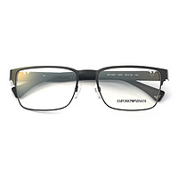 EMPORIO ARMANI 阿玛尼 EA1027金属框架眼镜+依视路1.552非球面钻晶A+树脂镜片    