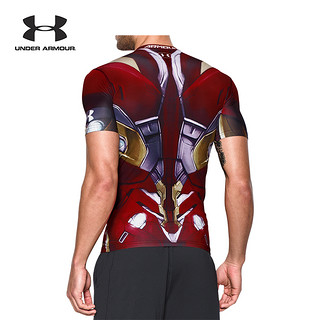 UNDER ARMOUR 安德玛 男子 ®英雄系列钢铁侠 1273694 短袖T恤