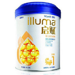 Wyeth 惠氏 illuma 启赋 婴儿配方奶粉 1段 900g