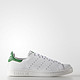  adidas 阿迪达斯 Stan Smith 大童款休闲运动鞋 绿尾　