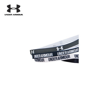 UNDER ARMOUR 安德玛 UA女子 Graphic 迷你头带—6条装