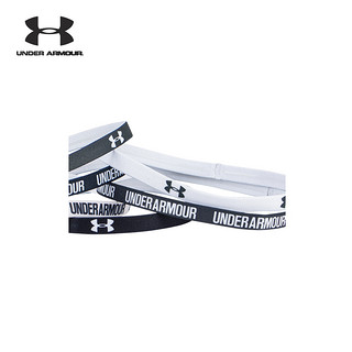 UNDER ARMOUR 安德玛 UA女子 Graphic 迷你头带—6条装