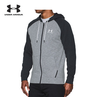 UNDER ARMOUR 安德玛 UA男子 Fleece 1290255 抓绒连帽运动卫衣