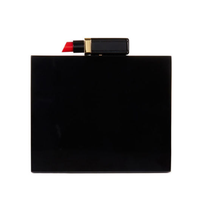 LULU GUINNESS Chloe Perspex Lipstick 女士箱型单肩包