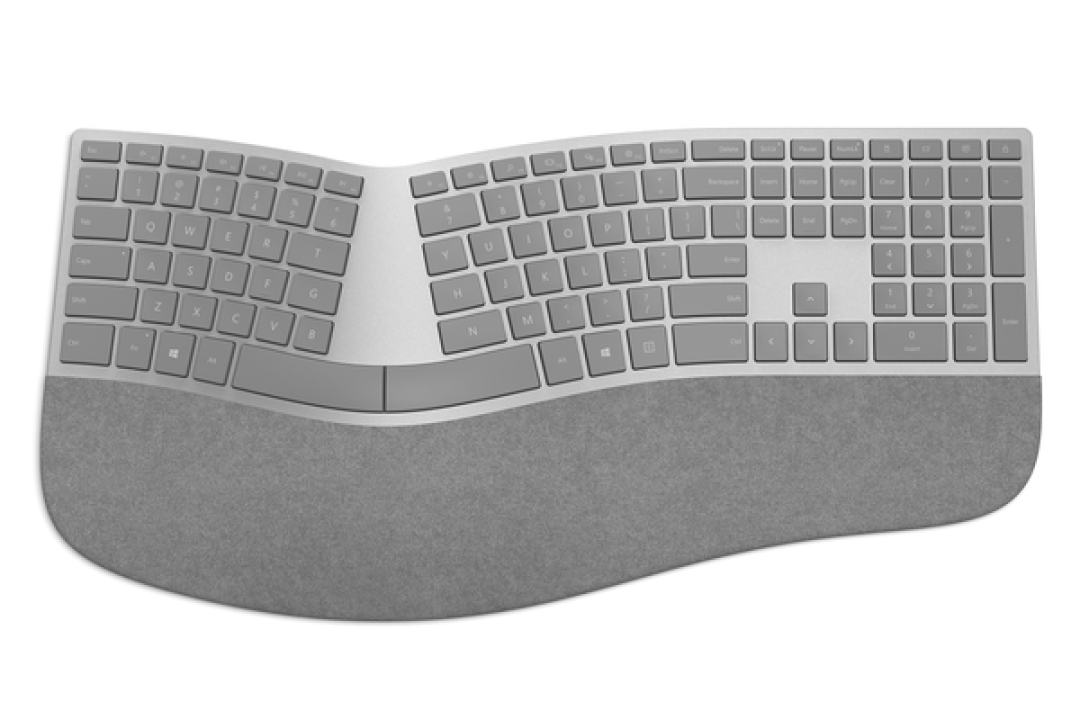 #本站首晒#人体工学佼佼者:键盘控的Microsof 微软 Surface 人体工学 键盘 评测