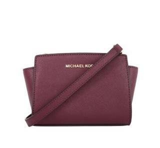 MICHAEL Michael Kors Selma 32H3GLMC1L 女士斜挎包 32H3GLMC1L 黑色