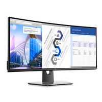 值友节专享：DELL 戴尔 UltraSharp U3417W 34英寸 21:9 曲面显示器