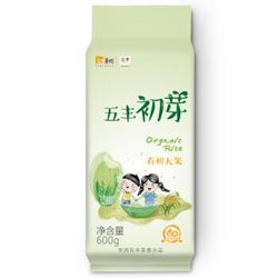 【京东超市】五丰初芽有机大米 五常大米 有机稻花香米600g *3件