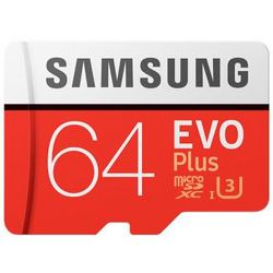 SAMSUNG 三星 存储卡64GB 读速100MB/s UHS-3 Class10 高速TF卡