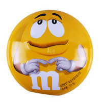 M&M's 礼品豆脸花生牛奶巧克力豆 121.5g/盒