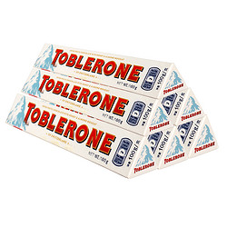 Toblerone 三角 白巧克力 100g*6支