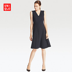 UNIQLO 优衣库 192974 花式V领连衣裙