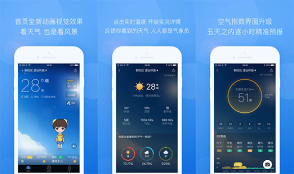 一场突如其来的暴雨,湿了衣衫乱了脚步,天气类App推荐