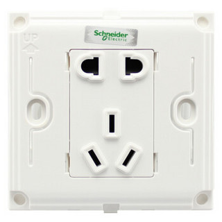 Schneider Electric 施耐德 E82426_10US多只装 五孔插座面板 5只装