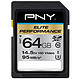 PNY 必恩威 Elite Performance 600x 64GB SD存储卡 U3