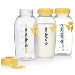 medela 美德乐 母乳储奶瓶 250ml  3个装 *2件