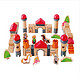 Hape  E8313 城堡积木 儿童木制玩具