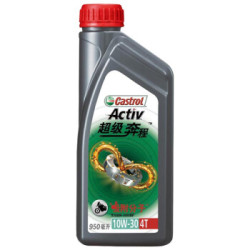 Castrol 嘉实多 超级奔程四冲程 10W-30 4T SG级 JASO MA-2 摩托车机油 0.95L *3件