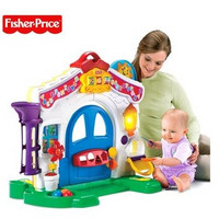 凑单好价！Fisher Price 费雪 T1524 宝宝学习屋（双语）+口水兜