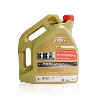 Castrol 嘉实多 EDGE 极护钛流体 5W-30 C3 全合成机油 5L