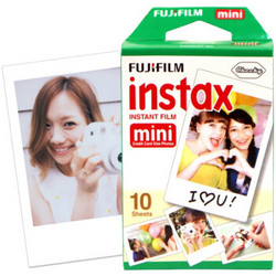 FUJIFILM 富士 INSTAX 一次成像相机  MINI相纸（胶片）白边 *2件