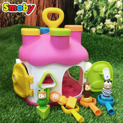 Smoby 智比 智力六面盒 儿童形状配对玩具