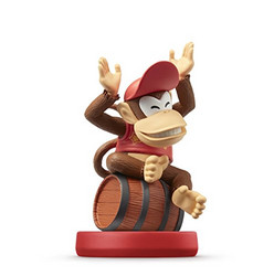 Nintendo 任天堂 Diddy Kong amiibo 手办