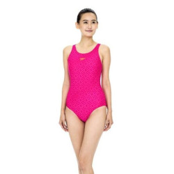 SPEEDO 速比涛 SPEEDO 速比涛 Monogram Allover 女款连体泳衣