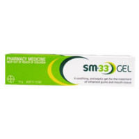 BAYER 拜耳 SM-33 口腔舒缓凝胶软膏 10g