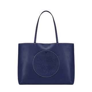 TORY BURCH 汤丽柏琦 PERFORATED-LOGO TOTE 女士单肩包