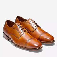 歌涵 COLE HAAN Giraldo Luxe Cap Toe 男士休闲皮鞋